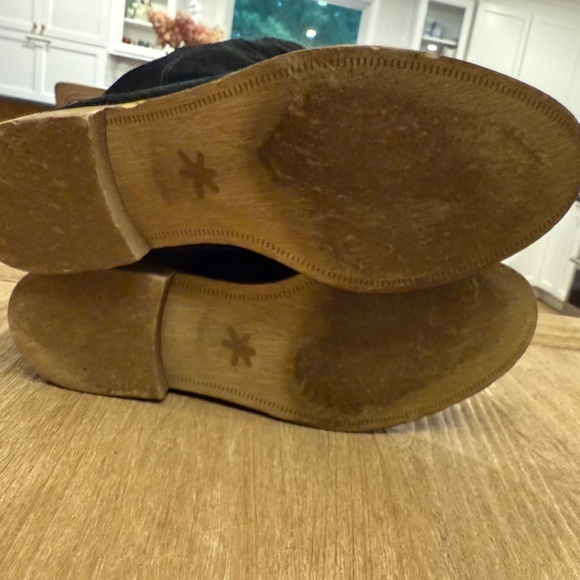 Black Suede Boots - Picture 4 of 4